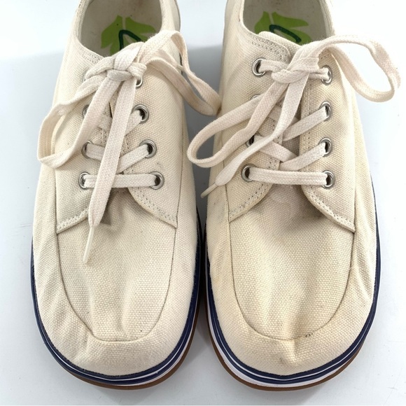 Clarks womens chunky sneakers size 7.5 canvas platforms 
Lace up retro - Picture 3 of 12